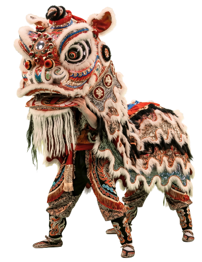 Leon de danza del leon china